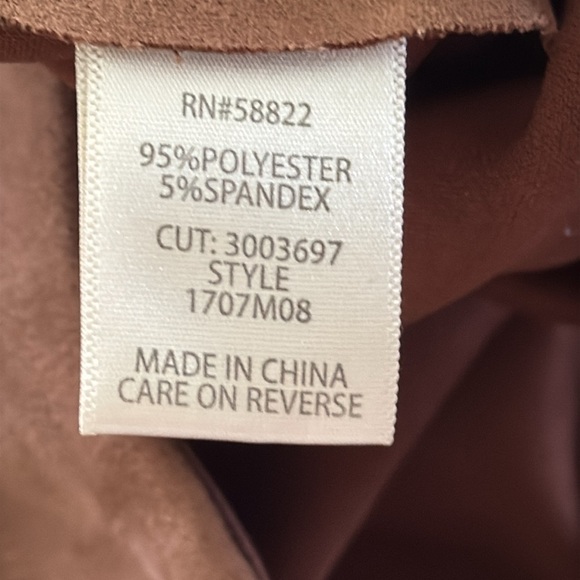 Max Studio Faux Suede Pants Size XL - Picture 4 of 8